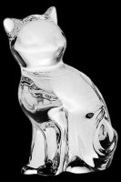 990/74869/0/58900/066-109 Фигурка 6,6см хрусталь, Crystal BOHEMIA, декор Кошка