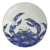 17789 Тарелка глубокая КРАБ Blue 21.7*5.2cм TOKYO DESIGN