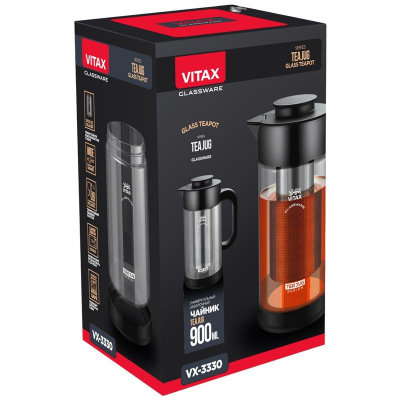 **VX-3330 Чайник заварочный 900мл, VITAX, серия TeaJug