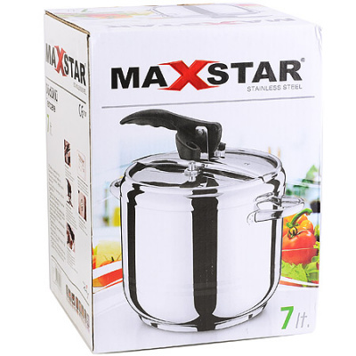 80454 Скороварка 7л, нержавеющая сталь, ​​​​​​​MAYER&BOCH, серия  MAXSTAR