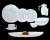 Q7823 Столовый сервиз на 6 персон 46 предметов LUMINARC, декор "DIWALI FRESCURA TURQUOISE" Q7823 Столовый сервиз на 6 персон 46 предметов LUMINARC, декор "DIWALI FRESCURA TURQUOISE"