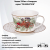 760-769 Чайная пара: чашка 250мл с блюдцем, Lefard, серия "CELEBRATION" 