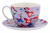 MW496-HV0309 Чайная пара: чашка 0,4л с блюдцем 16см, Maxwell & Williams, серия "Пенстемоны" в подарочной упаковке MW496-HV0309 Чайная пара: чашка 0,4л с блюдцем 16см, Maxwell & Williams, серия "Пенстемоны" в подарочной упаковке