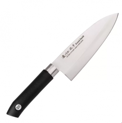 803-243  Нож кухонный Деба 160мм, Satake, серия SWORD SMITH, Япония