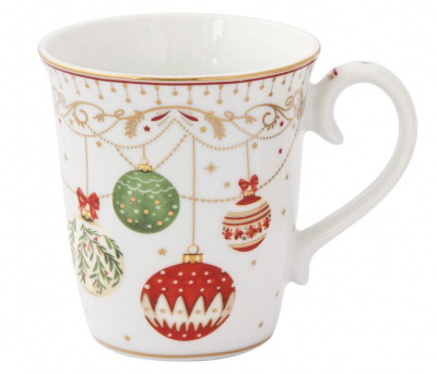 EL-R1101/CEVE Кружка 275 мл, Easy Life, Christmas Eve, декор "Новогодние шары"
